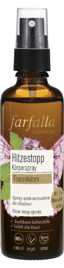 Hitzestopp Spray, Frauenleben, Muskatellersalbei, 75 ml
