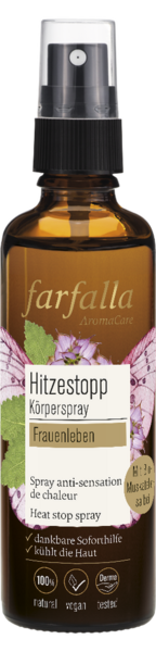  🎁 Hitzestopp Spray, Frauenleben, Muskatellersalbei, 75 ml