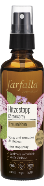 Hitzestopp Spray, Frauenleben, Muskatellersalbei, 75 ml