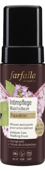 Intimpflege Waschschaum, Frauenleben, Muskatellersalbei, 150 ml