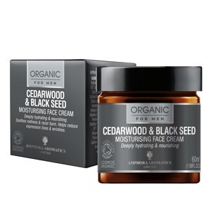COSMOS Moisturiser Cedarwood & Black Seed Moisturising Face Cream