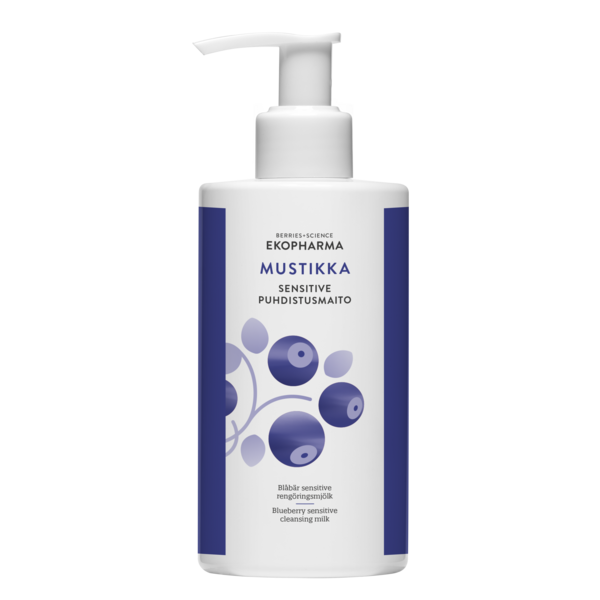 Mustikka Sensitive Puhdistusmaito