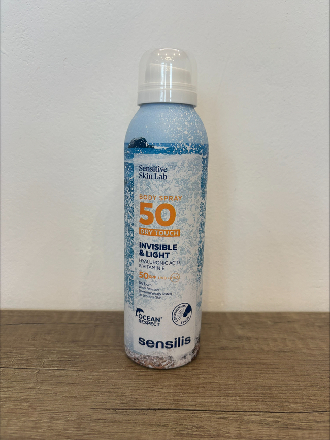 1. Sensilis Body Spray SPF 50