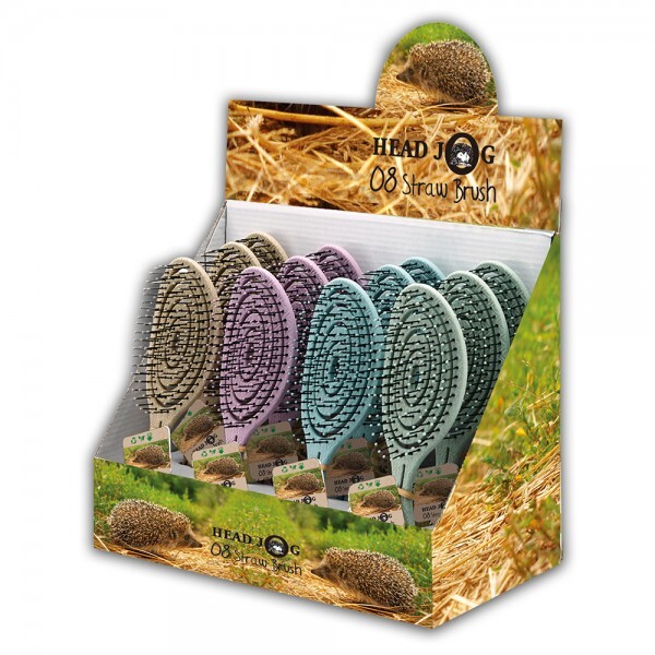 Head Jog Sage Sustainable Straw Brush