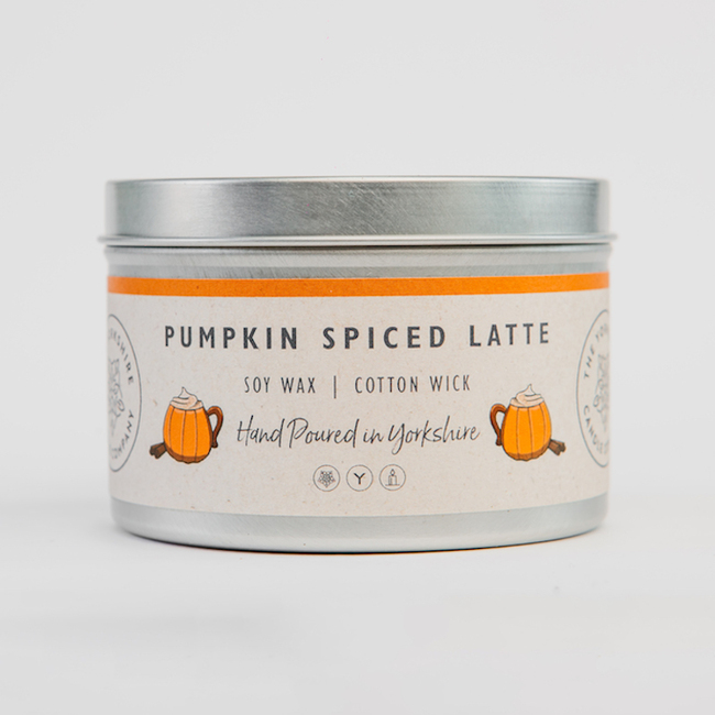 Pumpkin Spice Latte Large Tin