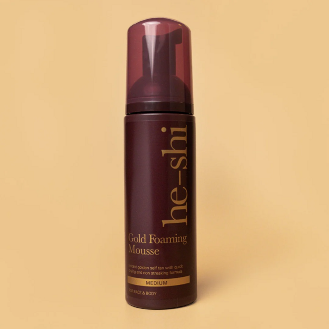 Heshi Gold Foaming Mousse