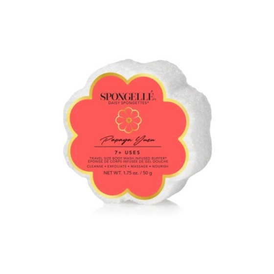Spongellé - Papaya Yuzu Daisy Spongette 