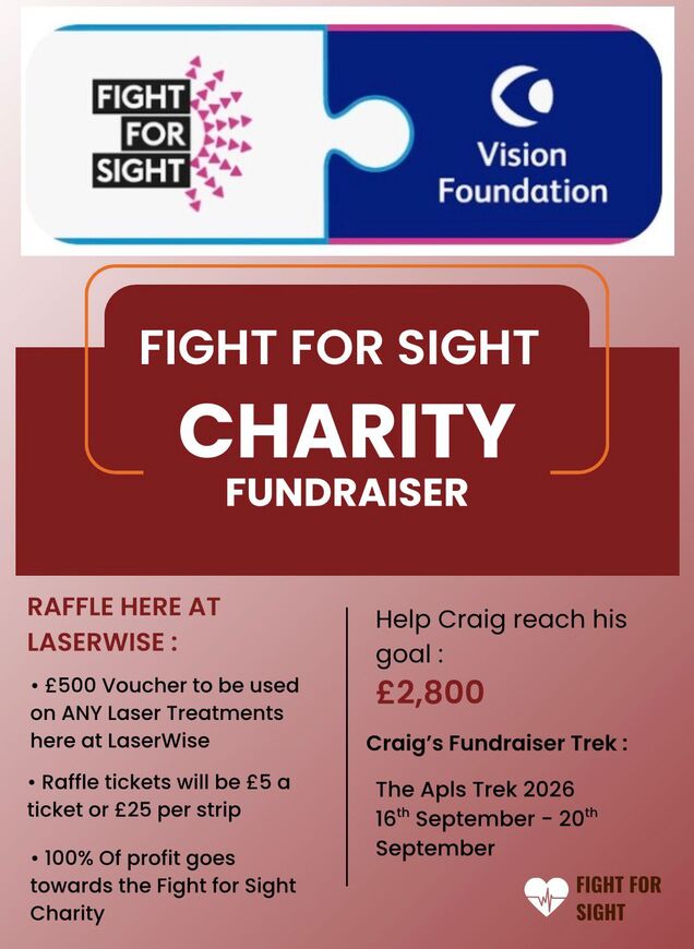 Fight For Sight Charity Raffle Ticket