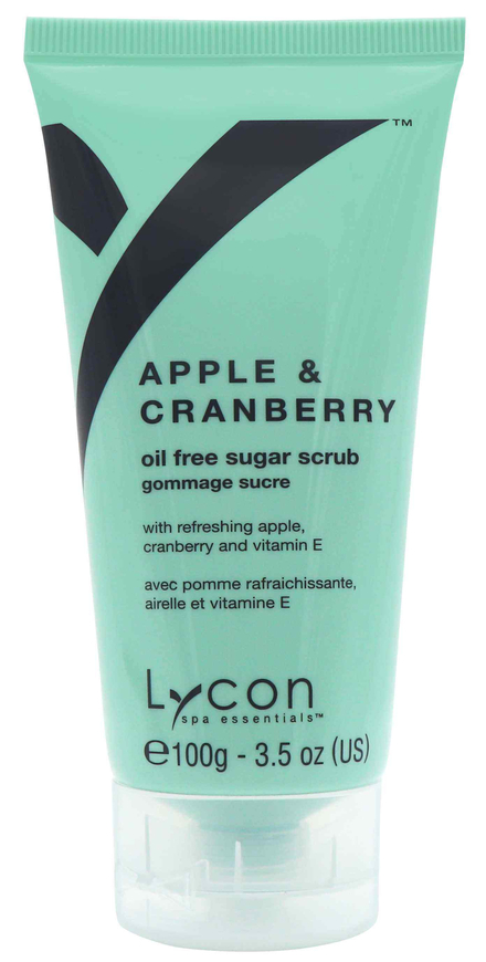 Lycon - Apple & Cranberry Oil Free Sugar Scrub