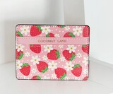 Strawberry card holder