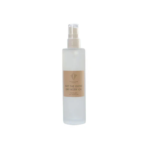 Get the glow dry oil 