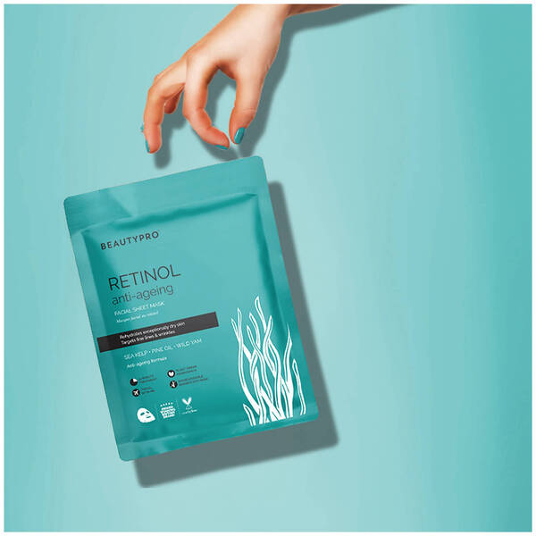 BeautyPro Retinol Anti-Aging Facial Sheet Mask