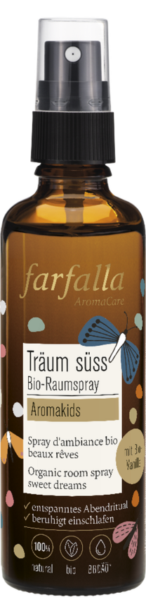 Träum süss Bio-Raumspray, Aromakids, 75 ml