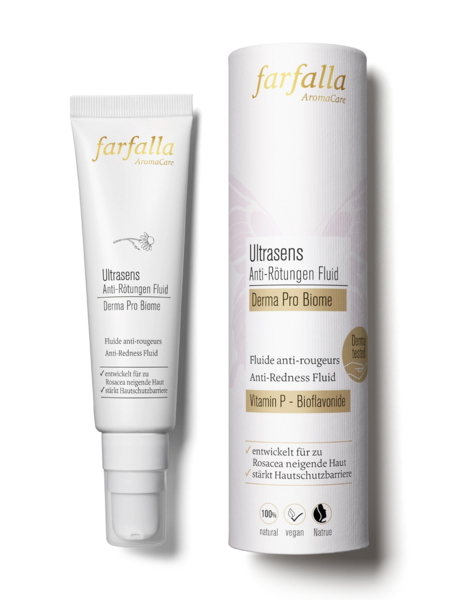 Ultrasens Anti-Rötungen Fluid, Derma Pro Biome, Neurodermitis, Rosacea, Couperose, Barriere, 30ml