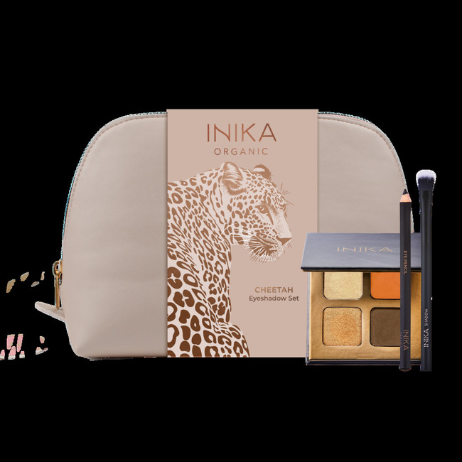 Inika Organic Cheetah Eyeshadow Set