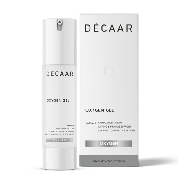 Decaar Oxygen Feuchtigkeitsgel/ für alle Hauttypen und Zustände wirkt auch regenerierend/entzündungshemmend/reparierend