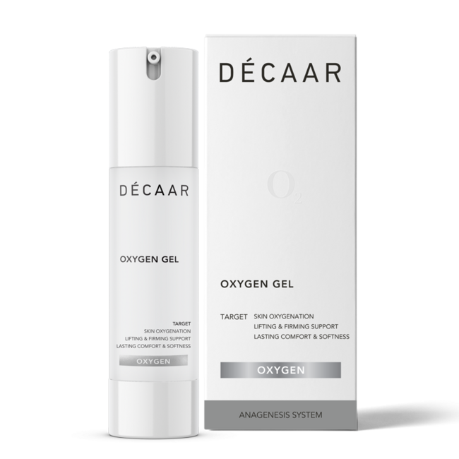 Decaar Oxygen Feuchtigkeitsgel/ für alle Hauttypen und Zustände wirkt auch regenerierend/entzündungshemmend/reparierend
