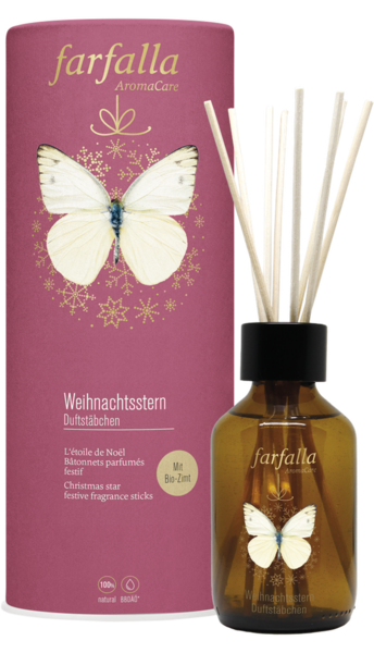 🎁 Weihnachtsstern Aroma Ambiance inkl. Duftstäbchen, 150 ml