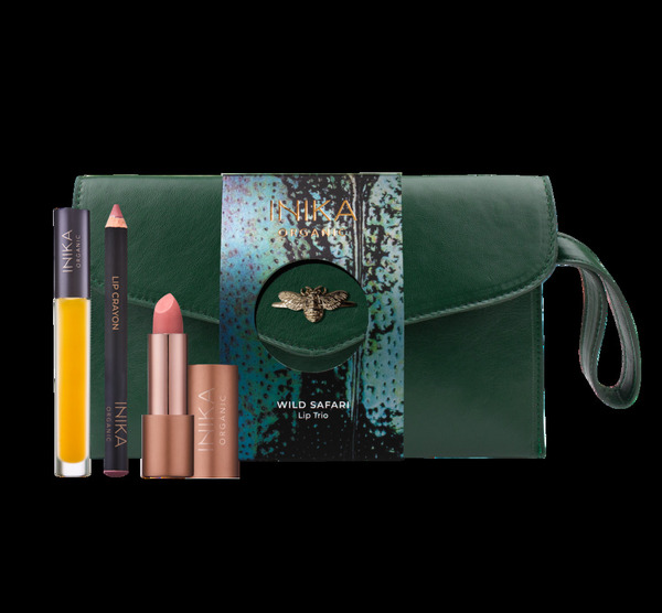 Inika Organic Wild Safari Lip Trio