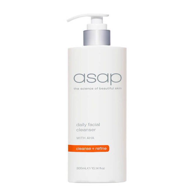 300ml Daily Facial Cleanser with AHA*