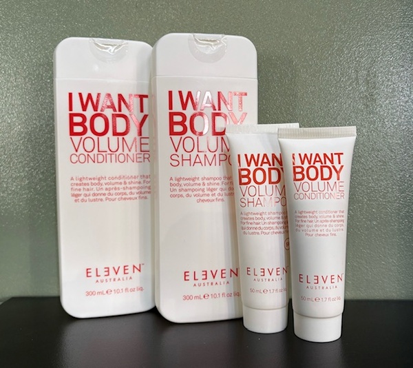 I want Body Volume Shampoo & Conditioner duo with free mini's