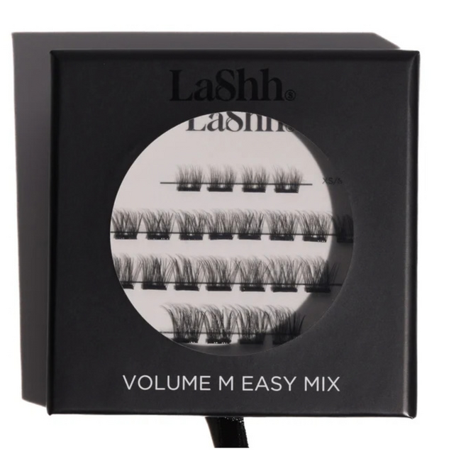 LaShh VOLUME M EASY MIX itseliimautuvat ripsipalat 