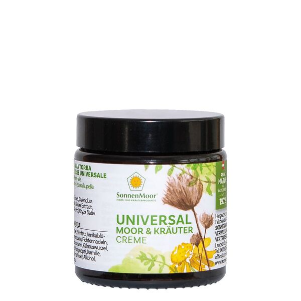 Universal Moor- und Kräutercreme, SonnenMoor Creme, Hautsalbe, 90 g