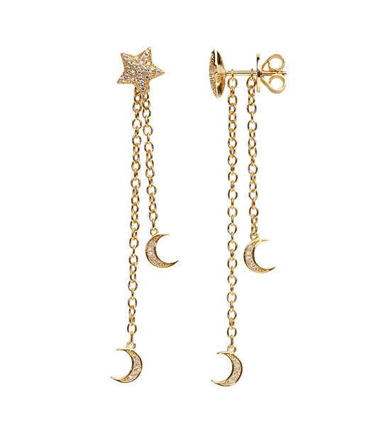 Joubi Gold Luna Earrings