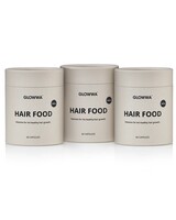 Glowwa  Hair Food Mens  Bundle 3 Month Supply