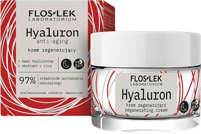 Floslek HYALURON Regenerating night cream 50 ml 