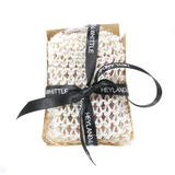 Exfoliating sisal soap bag