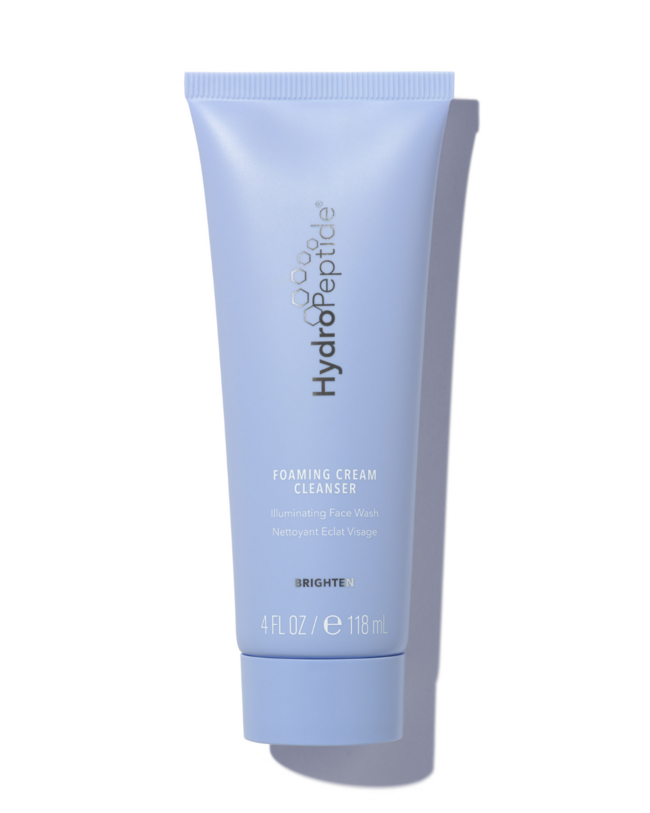 Foaming cream cleanser