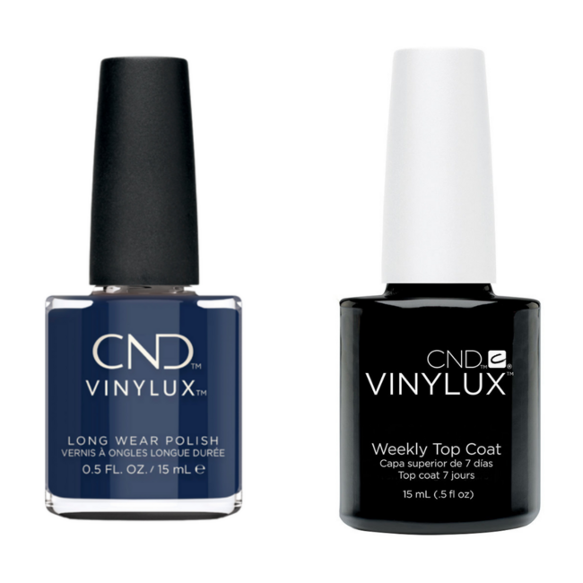 CND Christmas Duo Box - Vinylux High Waisted Jeans & Weekly Top Coat
