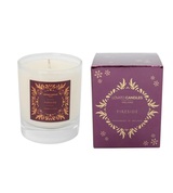 'Fireside' - Clear Scented Candle in Jeweled Box 
