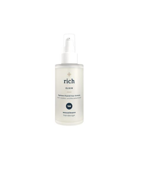 rich Elixir Spitzen-Fluid & Frizz-Schutz mit Jojoba- und Macadamiaöl 100ml