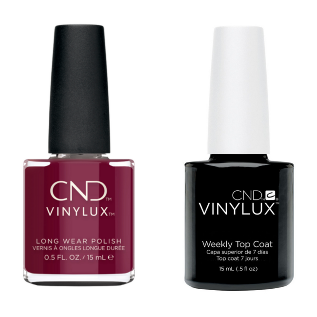 CND Christmas Duo Box - Vinylux Signature Lipstick & Weekly Top Coat