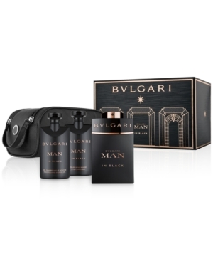 BVL Man in Black 100ml & W/Bag Set