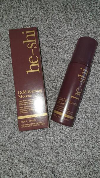 Gold Foaming Mousse 