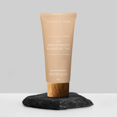 Nordic Tan 2 in 1 Tan Extender & Gradual Tan | Pidennä suihkurusketuksen kestoa