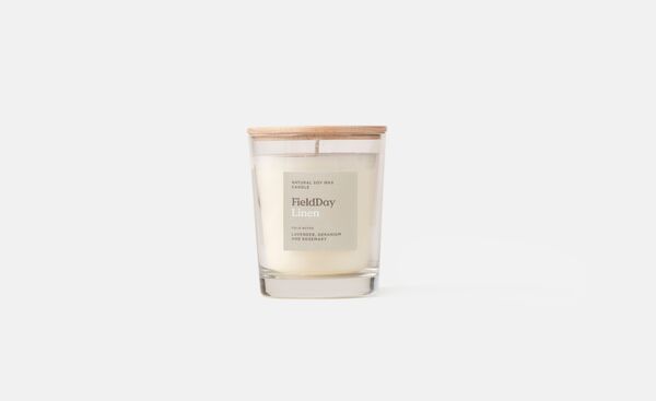 FieldDay Classic  Linen Large Candle
