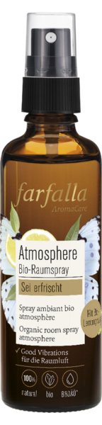 Atmosphère Bio-Raumspray, Lemongrass, sei erfrischt, 75 ml 