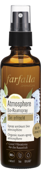 Atmosphère Bio-Raumspray, Lemongrass, sei erfrischt, 75 ml
