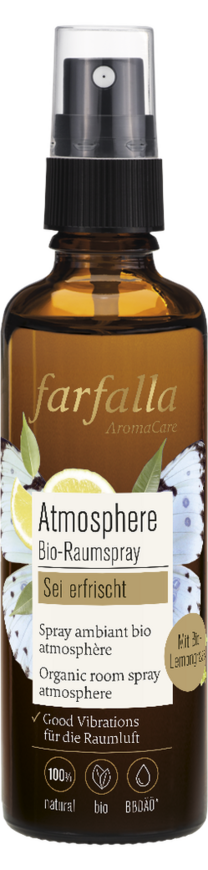 Atmosphère Bio-Raumspray, Lemongrass, sei erfrischt, 75 ml