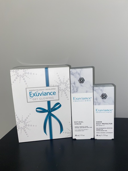 Exuviance pigmentation (+) set