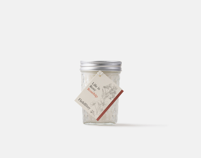 Fieldday Jamjar Roeship Candle