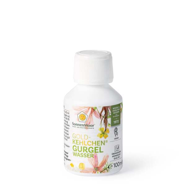 Gurgelwasser mit Alkohol, Kräuterauszug, 100 ml