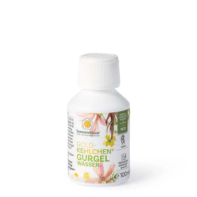 Gurgelwasser mit Alkohol, Kräuterauszug, 100 ml