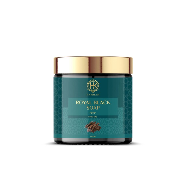 HK Royal Black Soap with Argan Oil & OUD
