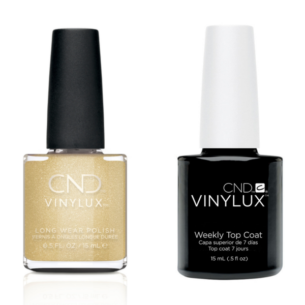 CND Christmas Duo Box - Vinylux Glitter Sneakers & Weekly Top Coat