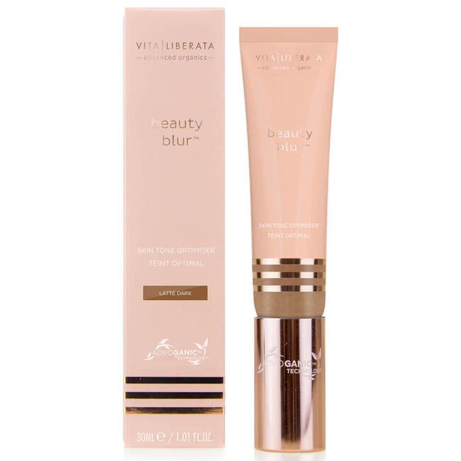 Beauty Blur Skin Tone Optimiser - LATTE DARK (Primer & Tinted Moisturiser)